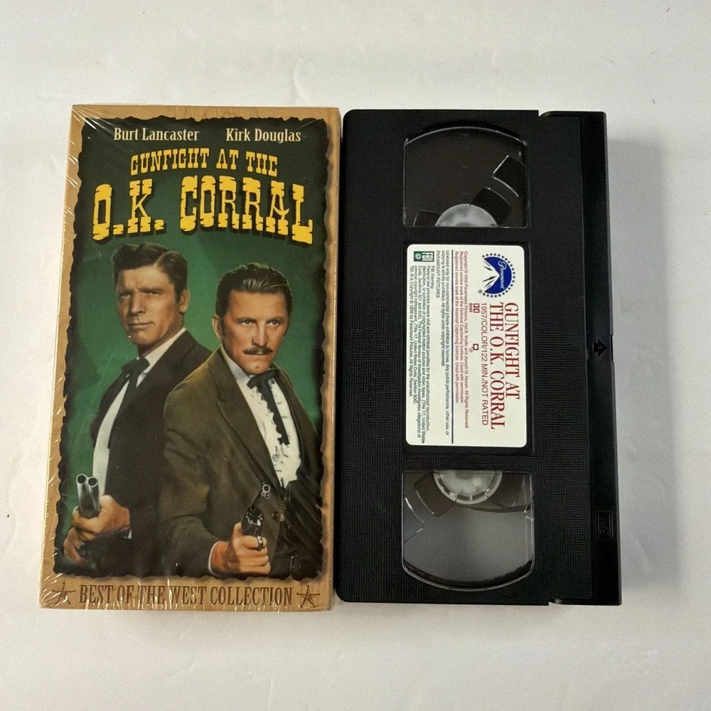 Gunfight at the O.K. Corral VHS 1957, 1996 Kirk Douglas